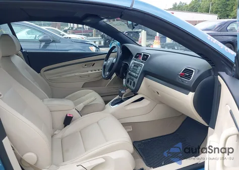 2008 Volkswagen Eos Turbo/Komfort из США, поврежденный, VIN WVWBA71F28V049443